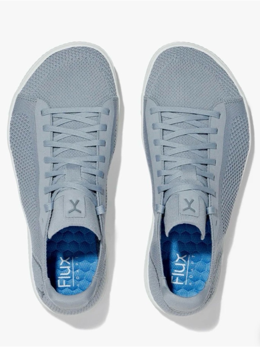 Flux Adapt Knit Trainer in Light Gray 7.5